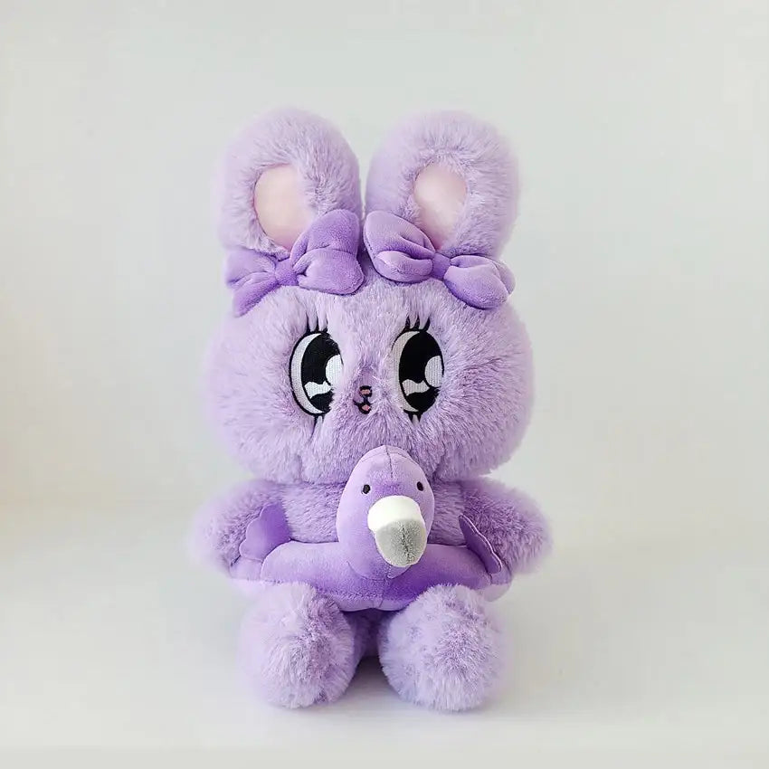 Esther Bunny - 25cm Flamingo Bunny Plush Doll - Esther Bunny - Plush - Harumio