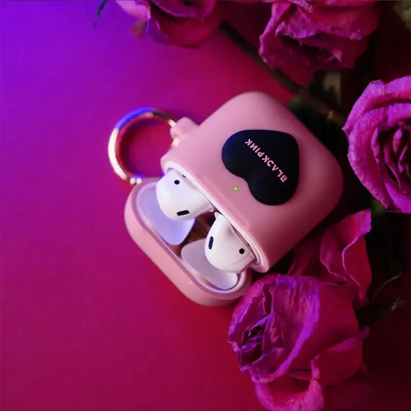 BlackPink - Elago Airpods Hang Case - BlackPink - Accessories - Harumio