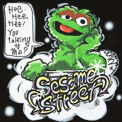 ADLV x Sesame Street - Graffiti Oscar T-shirt