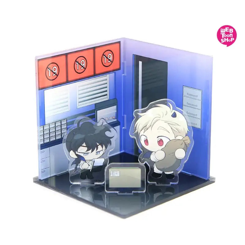 Tentacle Recipe - Acrylic Diorama - Webtoon Shop - Acrylic Stand - Harumio