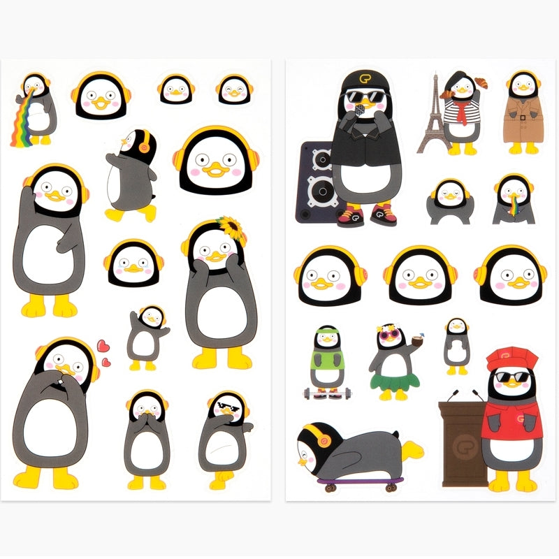 Pengsoo - Transparent Sticker Set