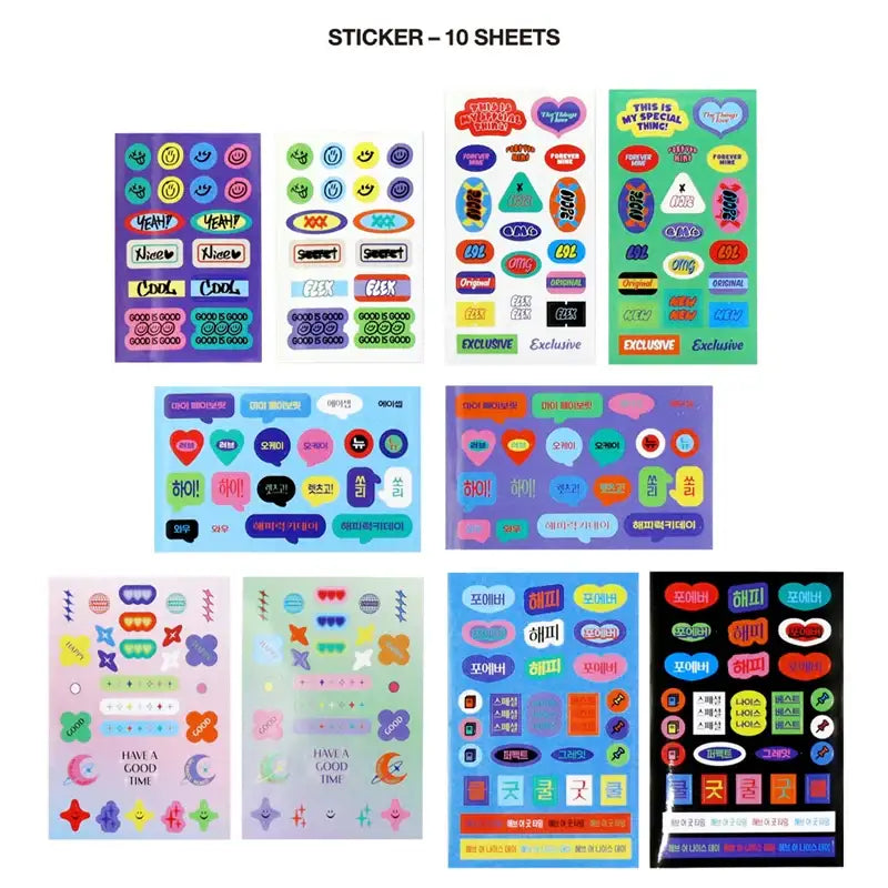 THENCE - YXTC Deco Sticker Pack - THENCE - Stickers - Harumio