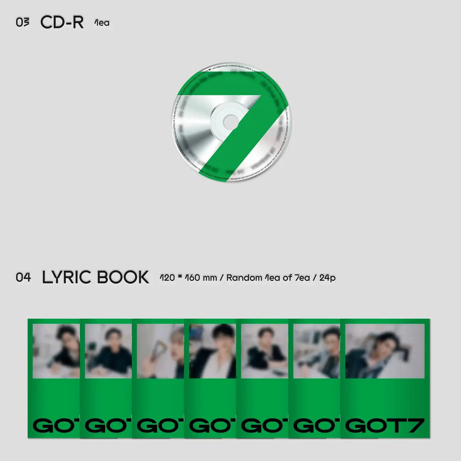 GOT7 - GOT7 Album : SET - GOT7 - Album - Harumio
