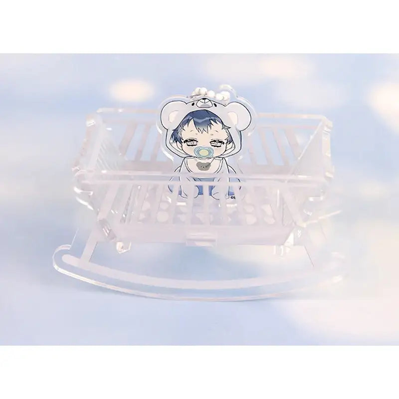 Surge Towards You - Rocking Crib Acrylic Stand + Charm Set - Webtoon Shop - Acrylic Stand - Harumio