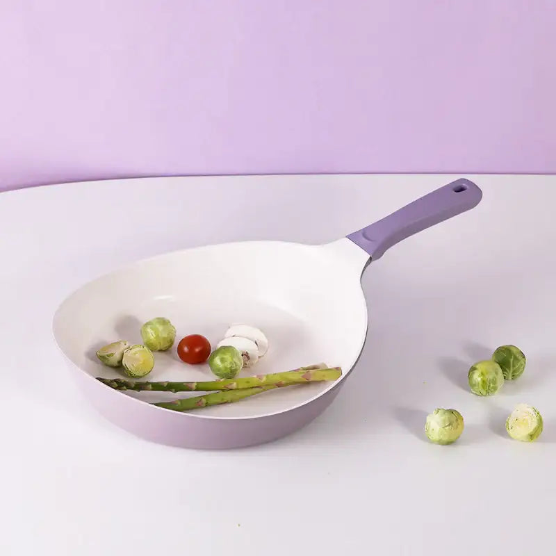 Neoflam - Gaudi Violet Frying Pan Set of 3 - Neoflam - Frying Pan - Harumio