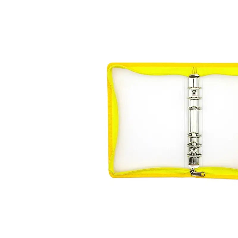 Yudaeng - A5/A6 - Translucent Zipper 6 Holes Diary Cover Pocket Binder - Yudaengdotcom - Binder Pockets - Harumio