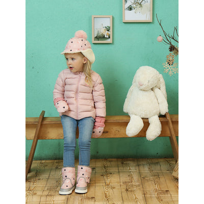 Kinderspel - Padded Boots (Pink Peace)