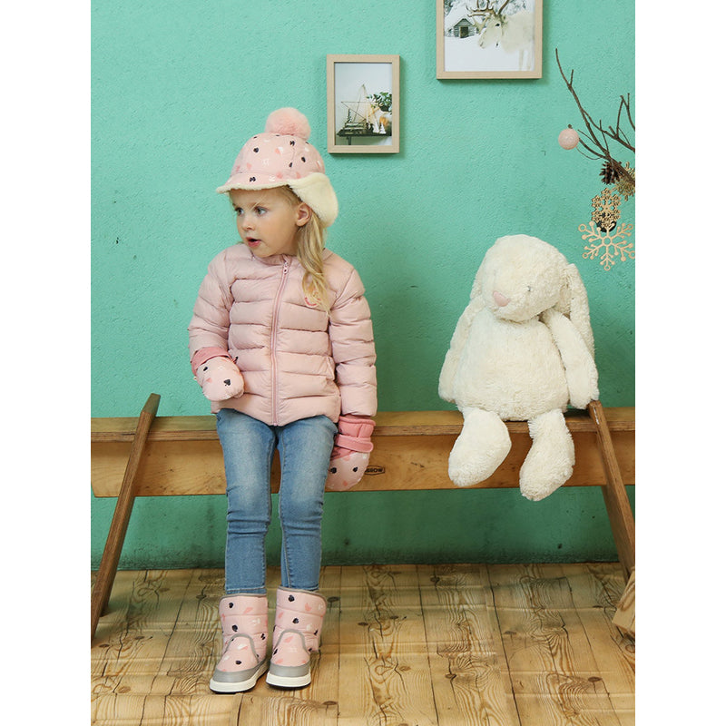 Kinderspel - Padded Boots (Pink Peace)