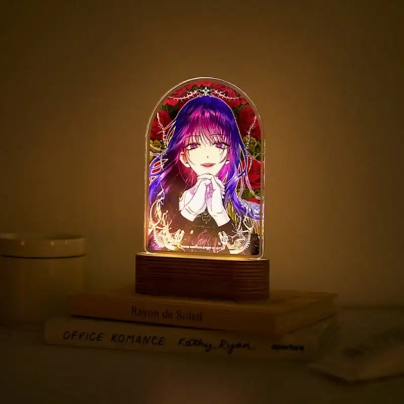 I Want to Be You, Just For A Day - Acrylic Romance Mood Light - WEBTOON FRIENDS - Acrylic frame - Harumio