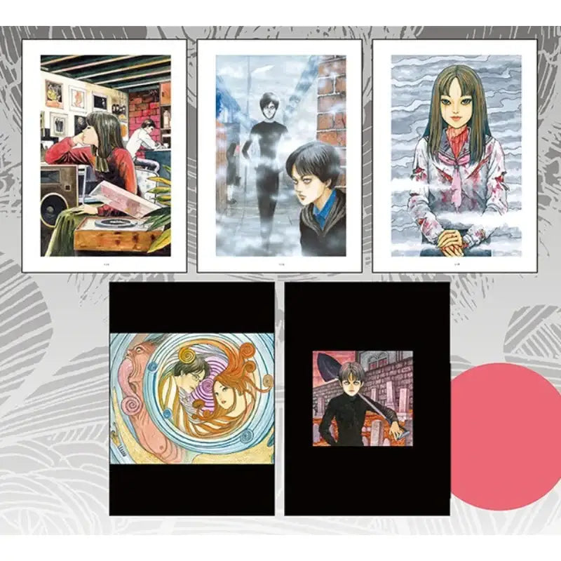 Junji Ito's Art Collection: A Different World - Manhwa - Construction company (manga) - Manhwa - Harumio