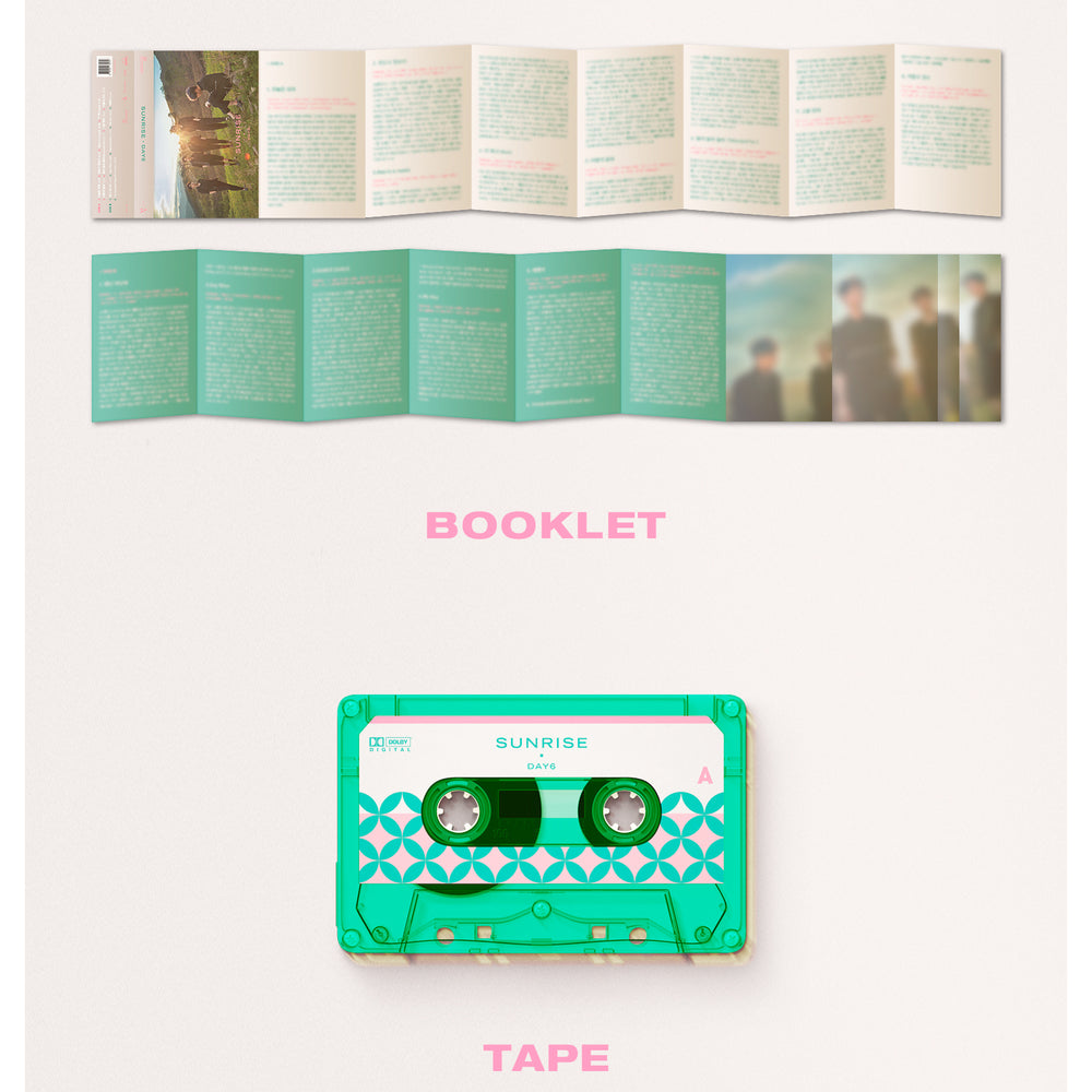 DAY6 - SUNRISE : 1st Album (Random Version) [Cassette Tape]