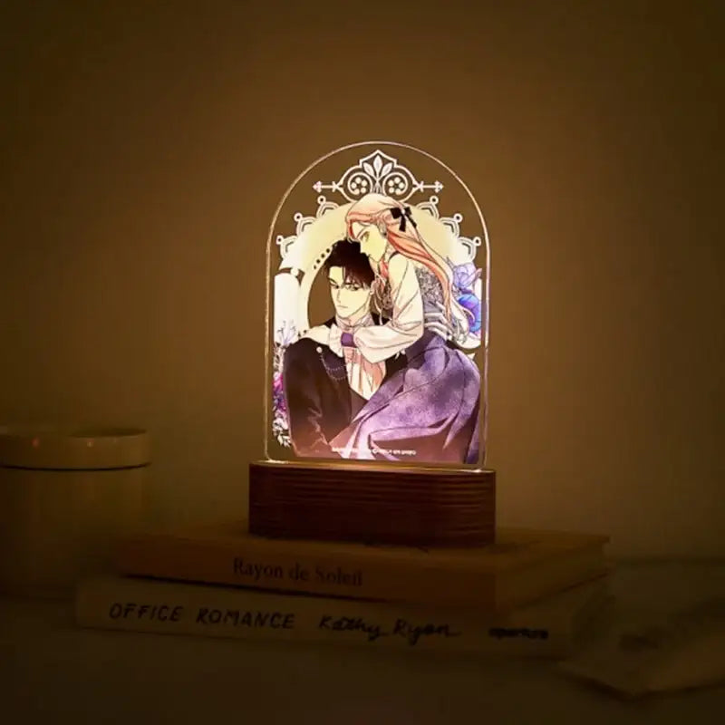 My In-Laws Are Obsessed With Me - Acrylic Romance Mood Light - WEBTOON FRIENDS - Acrylic Mood Light - Harumio