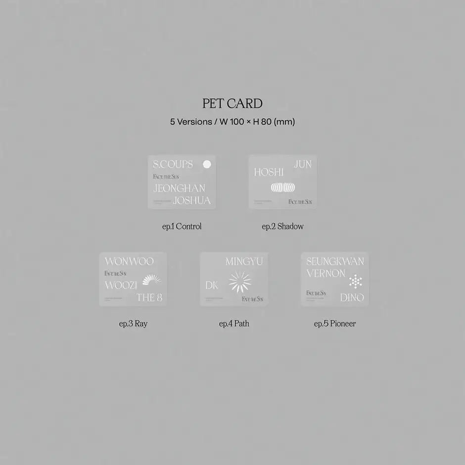 SEVENTEEN - 4th Full Album : Face The Sun - SEVENTEEN - Album - Harumio