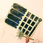 Libet - Gold Foil Transparent Universe Stickers - Libet - Stationary - Harumio