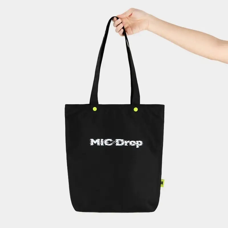 BTS - MIC Drop - Daily Eco Bag S - BTS - Accessories, Bag - Harumio
