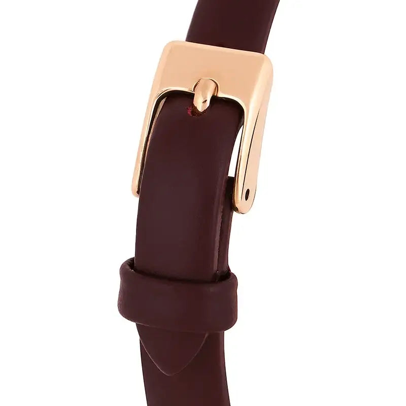 Saint Tail x Clue - Saint Wing Leather Watch - Purple - CLUE - Jewelry - Harumio