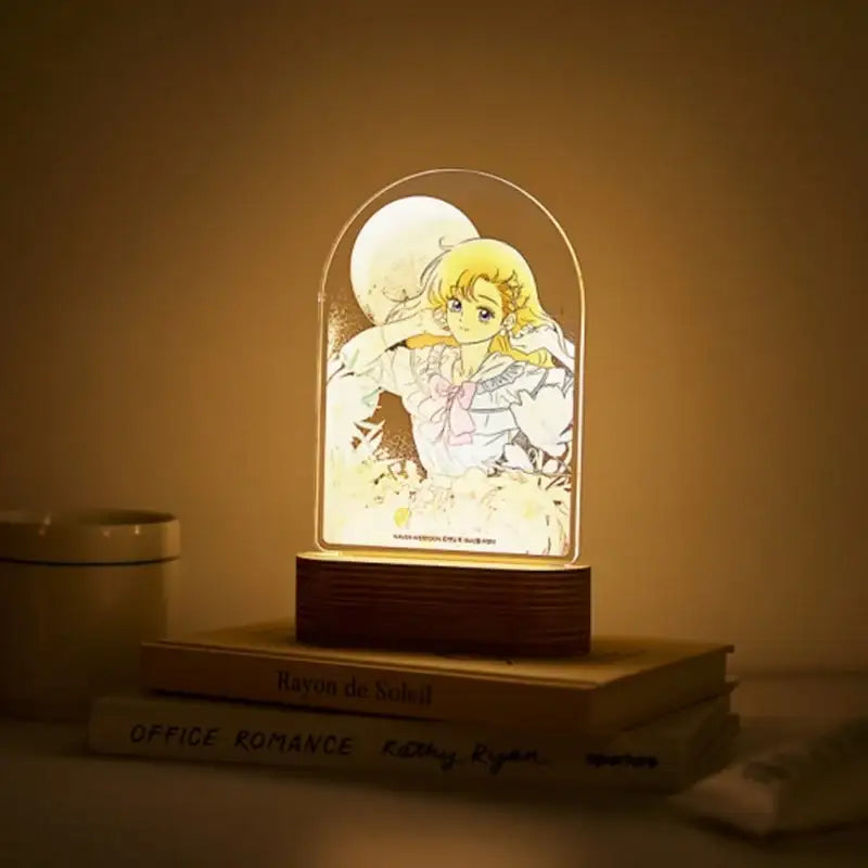 I Picked Up A Second Lead After The Ending - Acrylic Romance Mood Light - WEBTOON FRIENDS - Acrylic Stand - Harumio