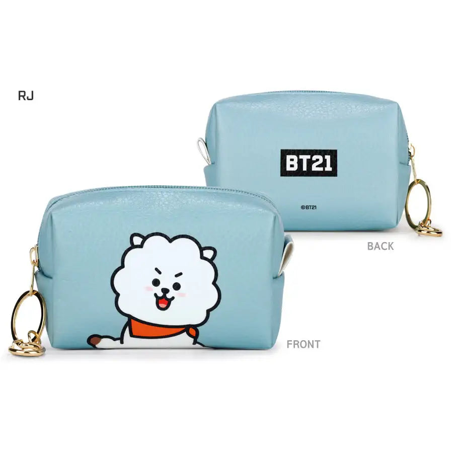 BT21 x Monopoly - PU Square Pouch - Small - Monopoly - Accessories - Harumio