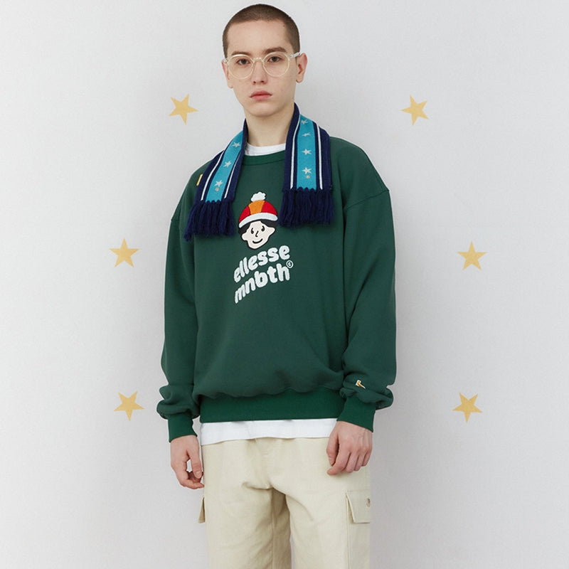 Mainbooth x Elesse - Booklet Embroidery Sweatshirt