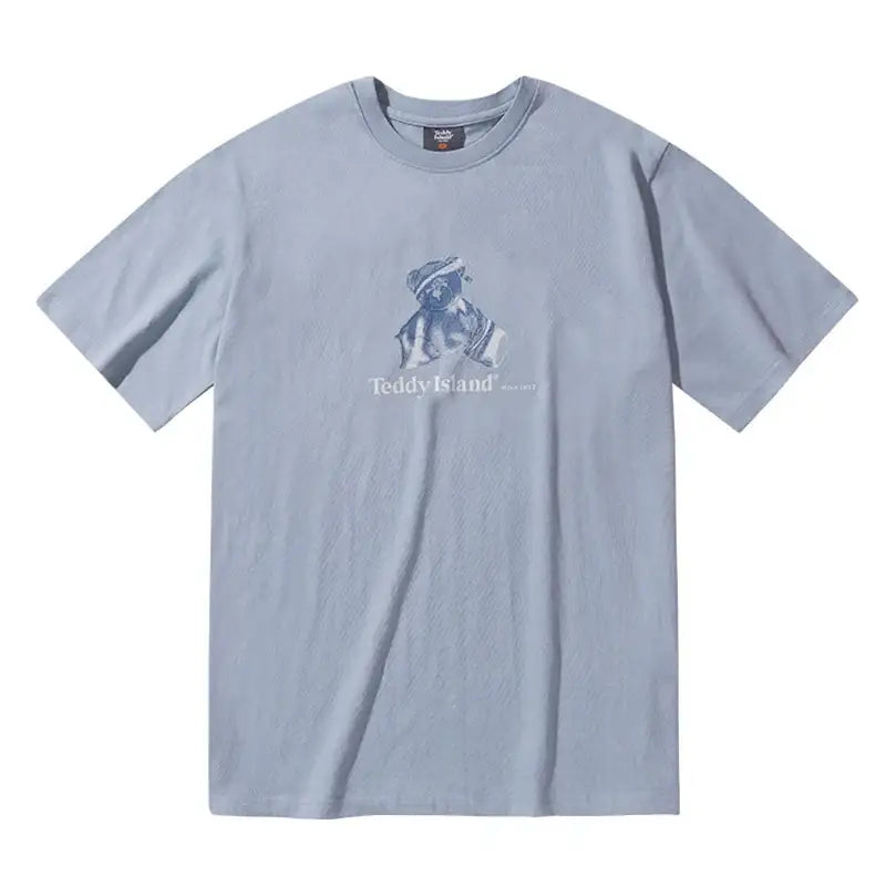 NCT Dream x Teddy Island - Blue Teddy T-shirts - Teddy Island - T-shirts - Harumio