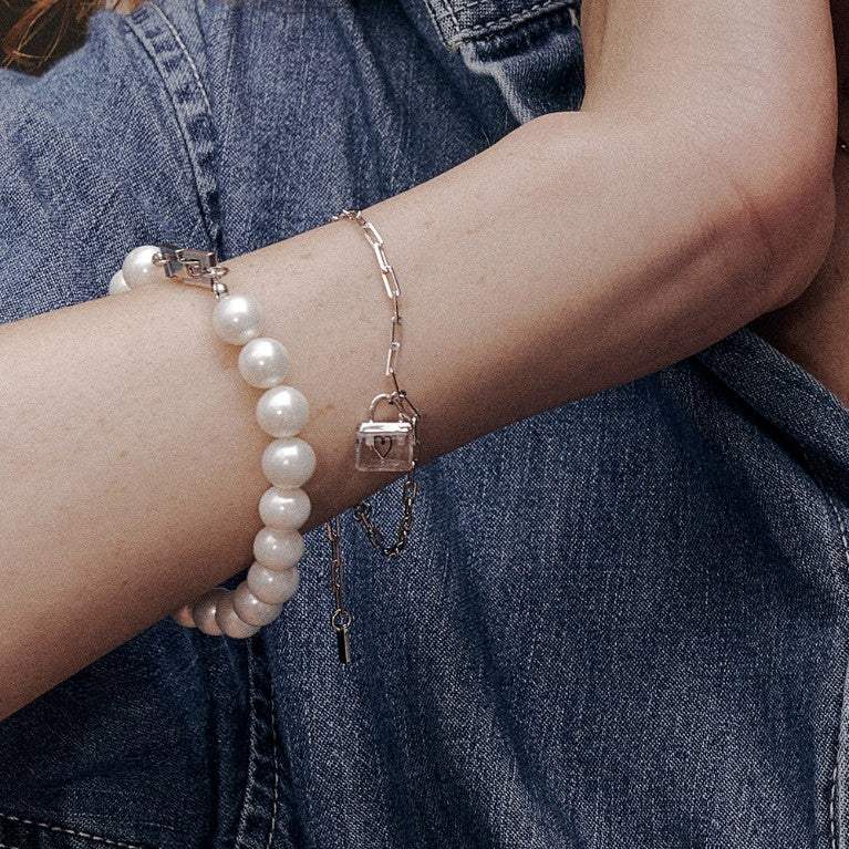 OST - White Pearl Bracelet - OST - Jewelry - Harumio