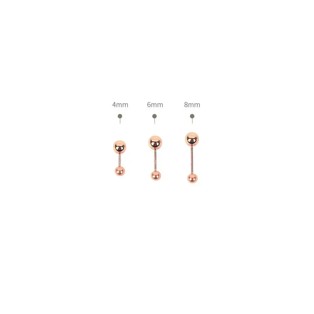 CLUE - Blossom 14K Rose Gold Ear Pierce (Birthstone) - CLUE - Jewelry - Harumio