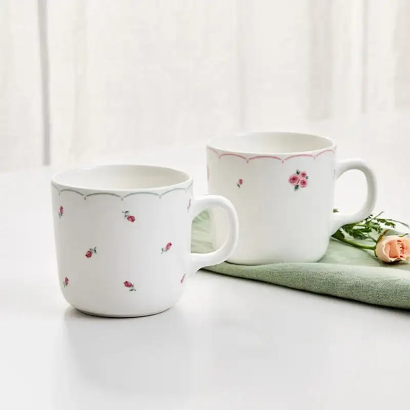 Korean L Rose in the Spring - Mug 2P - Modern House - Mugs - Harumio