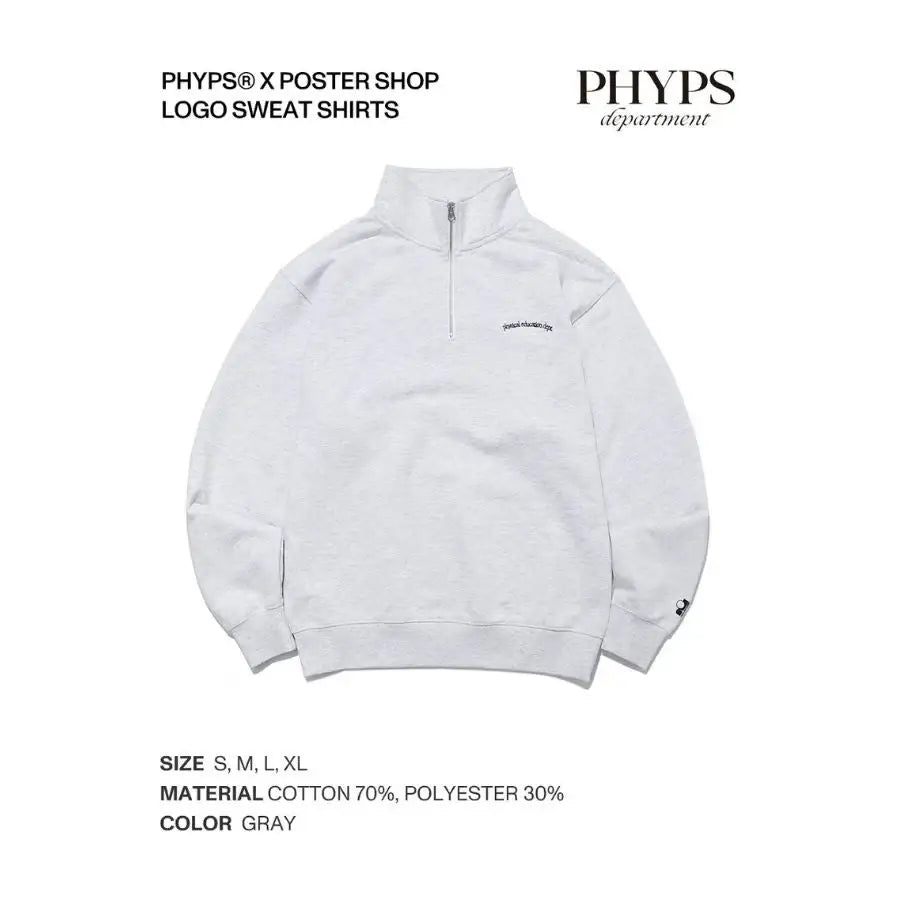 Phyps X Poster Shop - Logo Sweat Shirt - Phyps - Sweatshirt - Harumio