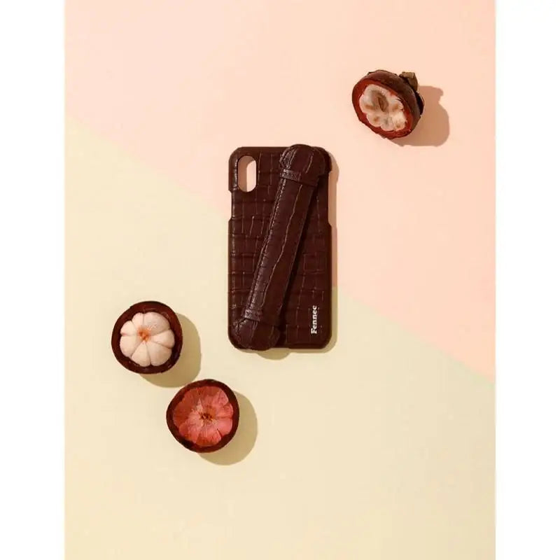 Fennec - Croco Leather Handle Case - FENNEC - Accesories - Harumio