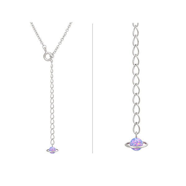 BT21 x OST - Silver Necklace Ver. 2 - Shooky - BT21 - Necklace - Harumio