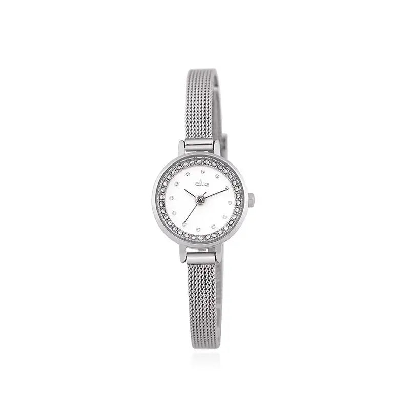 CLUE - Round Cubic Point Mesh Watch - CLUE - Watches - Harumio