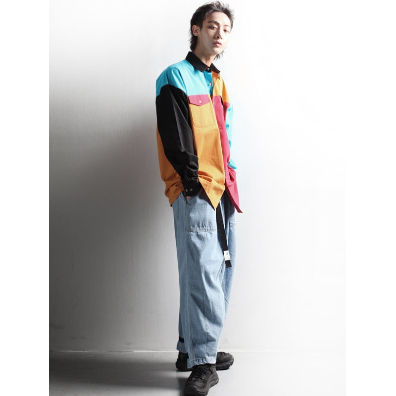LABel M - Denim Belt Balloon Pants