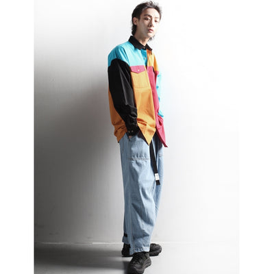 LABel M - Denim Belt Balloon Pants