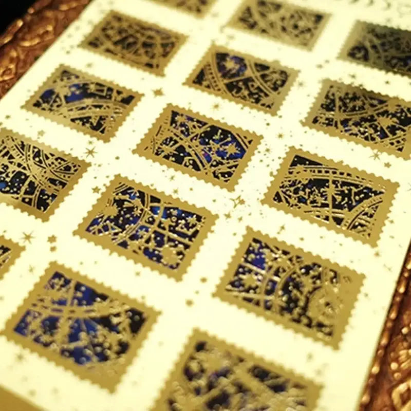 Libet - Star Gold Foil Stamp Sticker - Libet - Stationary - Harumio