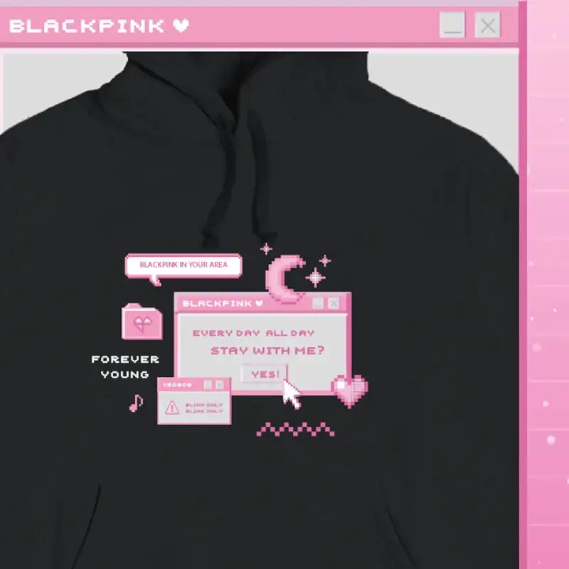 BlackPink - 6th Anniversary - Hoodie - BlackPink - Fashion - Harumio