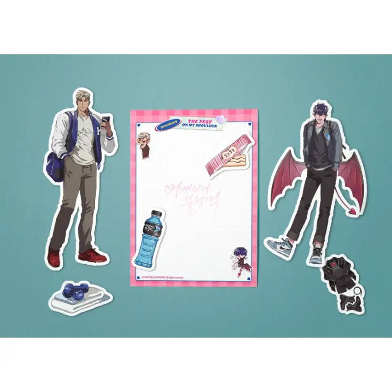 The Pest On My Shoulder - Character Stickers - Lezhin - Stickers - Harumio
