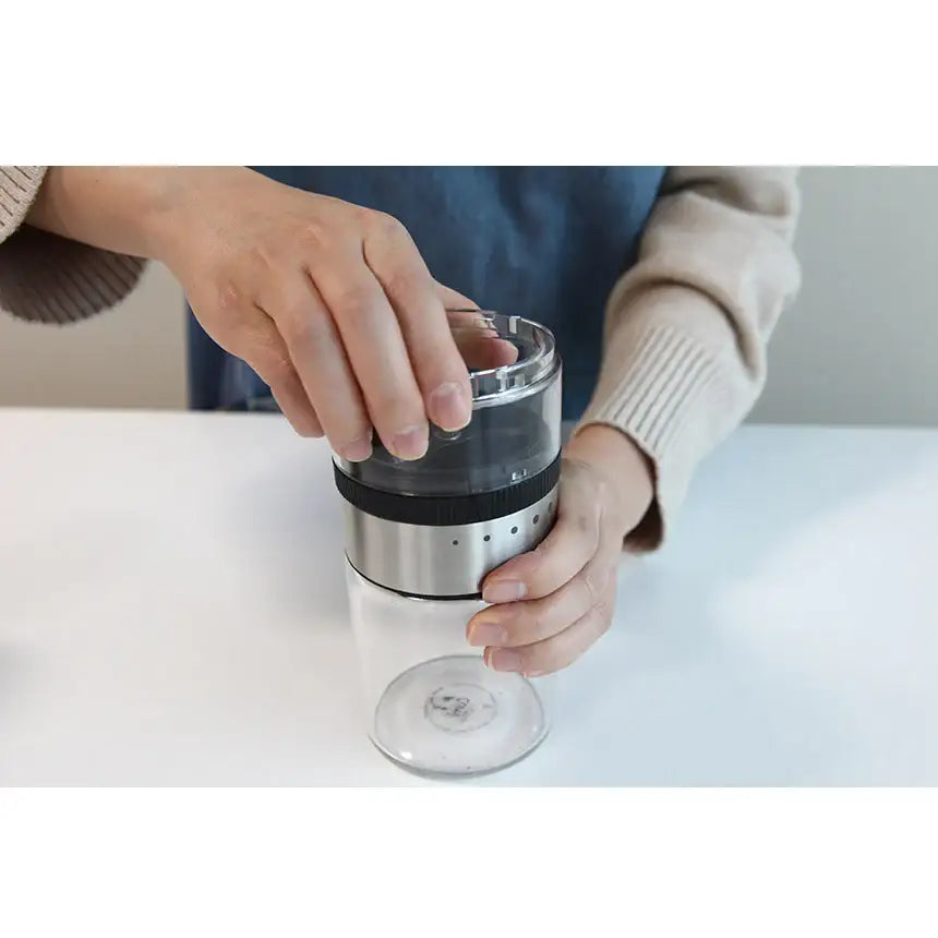 Mari Steiger - LUMI Portable Electric Conical Burr Coffee Grinder - Mari Steiger - Home & Living, Accessories - Harumio