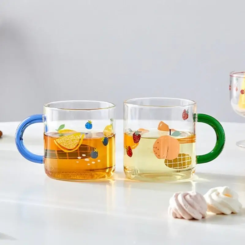 Korean Sweet Dessert - Big Glass Mug - Modern House - Home & Living - Harumio
