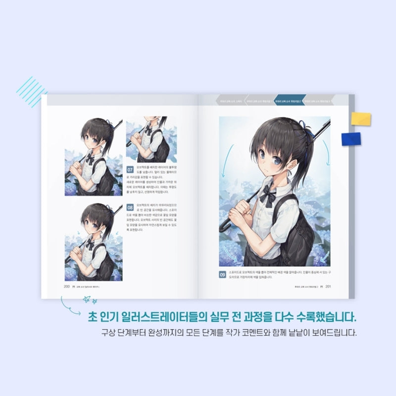 School Uniform Girl Illustration Maker