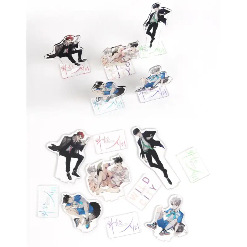 Wild City - LD Acrylic Stand - Webtoon Shop - Acrylic Stand - Harumio