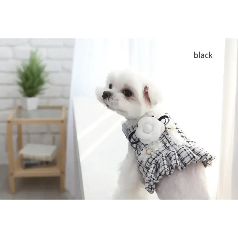 ITSDOG - Pet Camellia Tweed Harness - ITSDOG - Pet Accesories - Harumio