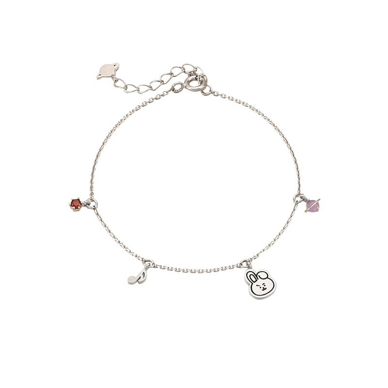 BT21 x OST - Cooky Silver Bracelet