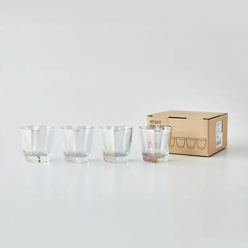 Korean ON Rainbow - Heart Soju Glass Set - Modern House - Tableware - Harumio