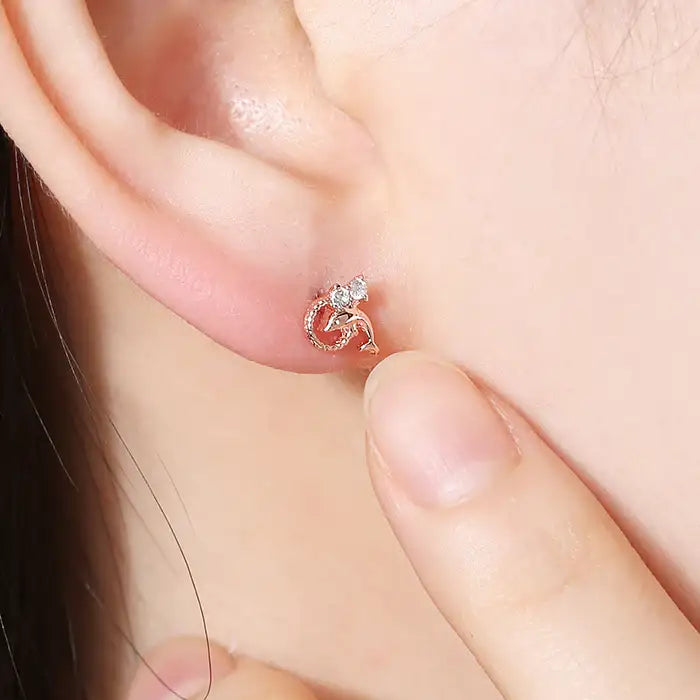 OST - Lovely Sea Ear Piercing Set - OST - Jewelry - Harumio