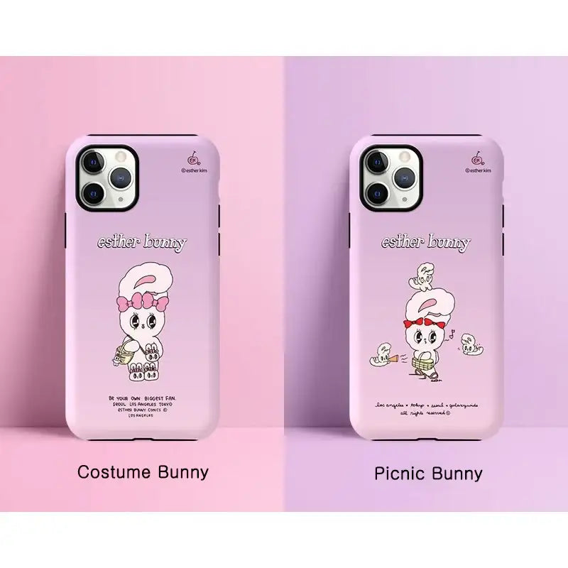 Esther Bunny - Guard Up Phone Case - Gradation Series (iPhone) - Esther Bunny - Phone Cases - Harumio