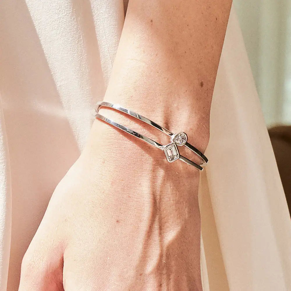 OST - Waterdrop Cuff Bangle - OST - Jewelry - Harumio