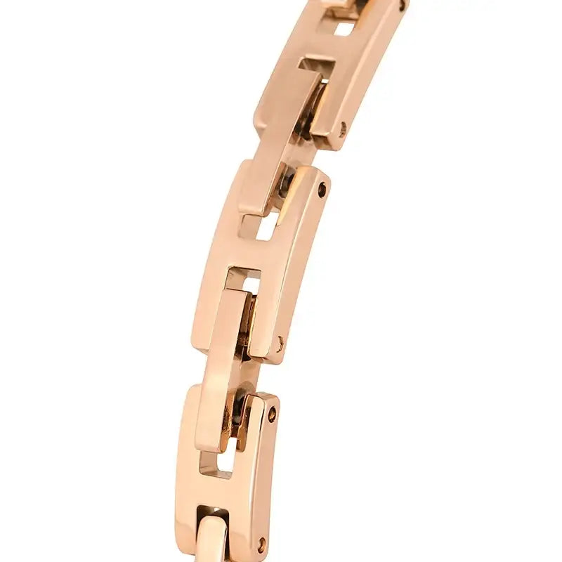 Saint Tail x Clue - Saint Charm Rose Gold Metal Watch - CLUE - Jewelry - Harumio