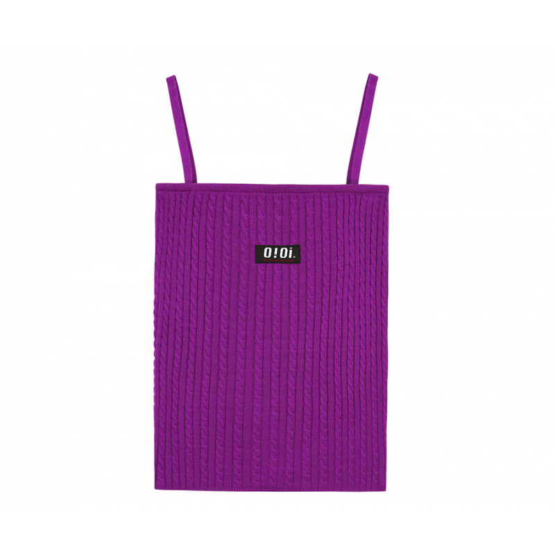 O!Oi - Twist Sleeveless Knit Top