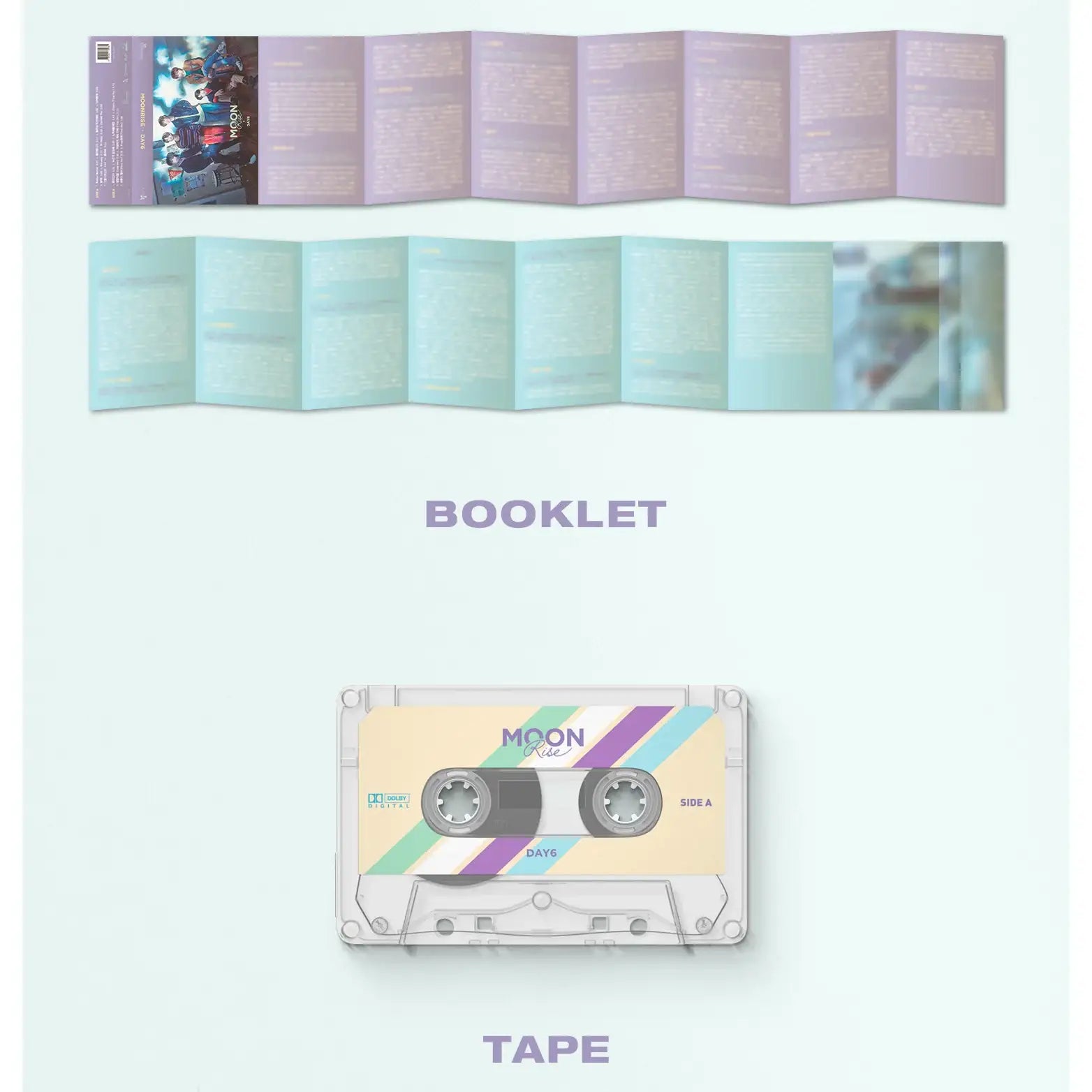 DAY6 - MOONRISE : 2nd Album (Random Version) [Cassette Tape] - DAY6 - Album - Harumio
