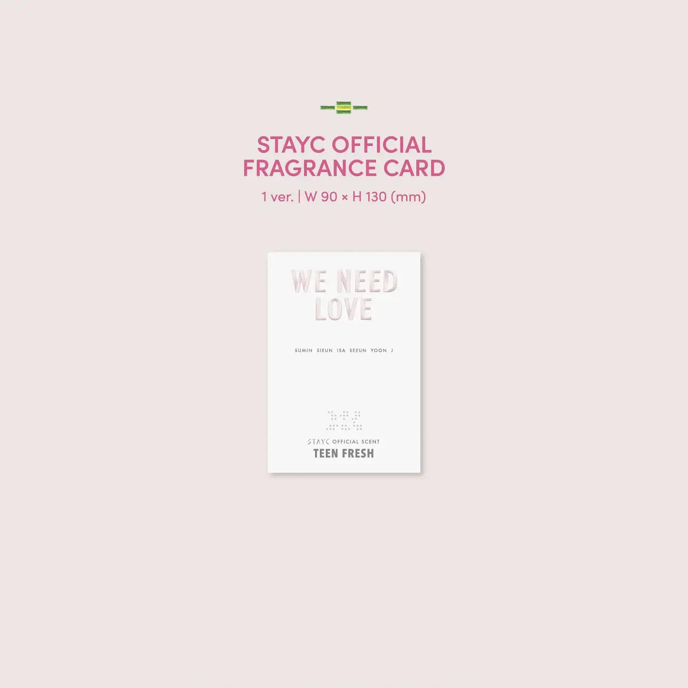 STAYC - We Need Love : 3rd Single Album - STAYC - Album - Harumio